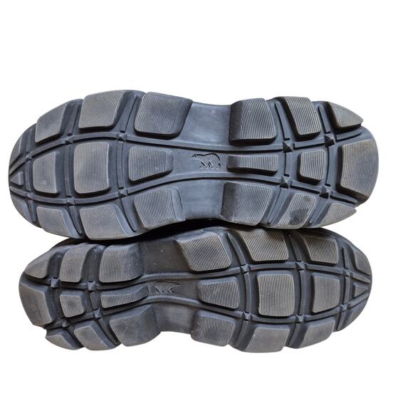 Sorel Tan Black Snow Bird Lace Up Women's Thinsulate Lined Rubber Sole Boots 8 - Picture 4 of 7